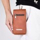 6.5 inch Multifunction Magnetic Flip Multi-Pocket PU Leather Mobile Phone Storage Bag Wallet Waist Pack