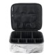 Portable Large Capacity Multi-Grid Cosmetic Make Up Nail Toiletry Travel Carry Bag Storage Bag Beauty Box