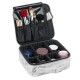 Portable Large Capacity Multi-Grid Cosmetic Make Up Nail Toiletry Travel Carry Bag Storage Bag Beauty Box