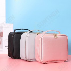 Portable Large Capacity PU Leather Multi-Grid Make Up Storage Bag Beauty Box Portable Large Capacity PU Leather Multi-Grid Make Up Storage Bag Beauty Box