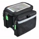 Bicycle Rain Cover Touch Screen Waterproof Bike Frame Phone Bag