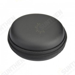Small Round Carrying Storage Bag Case For Earphone Cable Small Round Carrying Storage Bag Case For Earphone Cable