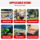 Summer 30L Large Capacity Folding Outdoor Picnic Insulated Lunch Bag Food Storage Bags