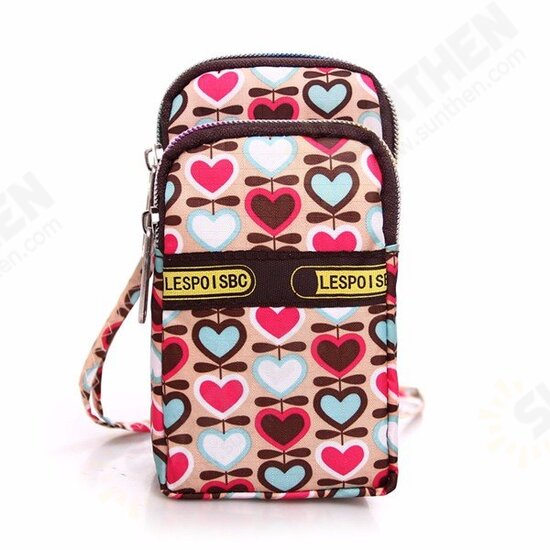 Multifunctional Three-Layers Wallet Case Detachable Strap Sport Arm Bag for under 5.3 inches Phone Multifunctional Three-Layers Wallet Case Detachable Strap Sport Arm Bag for under 5.3 inches Phone