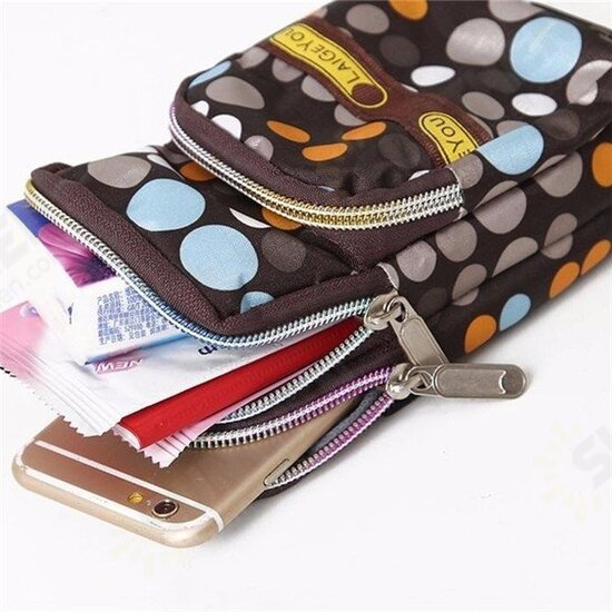 Multifunctional Three-Layers Wallet Case Detachable Strap Sport Arm Bag for under 5.3 inches Phone Multifunctional Three-Layers Wallet Case Detachable Strap Sport Arm Bag for under 5.3 inches Phone