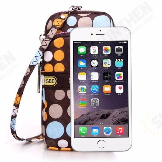 Multifunctional Three-Layers Wallet Case Detachable Strap Sport Arm Bag for under 5.3 inches Phone Multifunctional Three-Layers Wallet Case Detachable Strap Sport Arm Bag for under 5.3 inches Phone