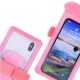 T-35 Waterproof Phone Bag Underwater Swimming Diving Touch Screen Phone Pouch Armbag with Elastic Armband for Mobile Phone below 6.4 inch