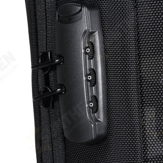 USB Charging Large Capacity Waterproof Anti-Scratch Anti-Theft Macbook Storage Backpack Shoulder Crossbody Bag Chest Bag