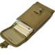 Universal 6 Inch Outdoor Sports Military Nylon Hook Belt Waterproof Phone Waist Bag For Smartphone