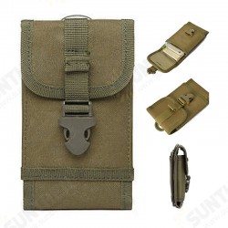 Universal 6 Inch Outdoor Sports Military Nylon Hook Belt Waterproof Phone Waist Bag For Smartphone Universal 6 Inch Outdoor Sports Military Nylon Hook Belt Waterproof Phone Waist Bag For Smartphone
