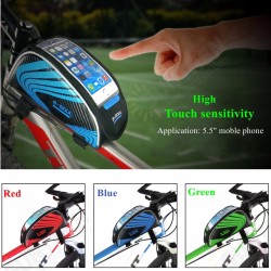 Universal Bicycle MTB Bike Cycling Frame Pannier Front Top Tube Bag Holder For Smartphone Universal Bicycle MTB Bike Cycling Frame Pannier Front Top Tube Bag Holder For Smartphone