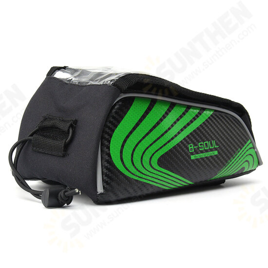 Universal Bicycle MTB Bike Cycling Frame Pannier Front Top Tube Bag Holder For Smartphone