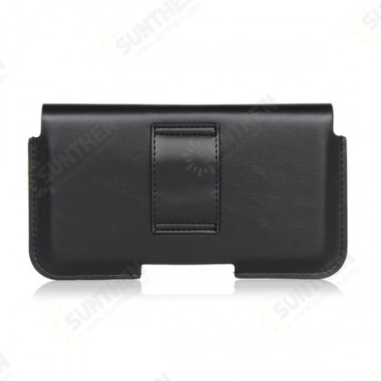 Universal Leather Wallet Pouch Waist Bag Case For Phone From 5.1 to 6.3 inch