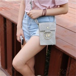 Universal Multi-layer Denim Copper Ring Rabbit Messenger Bag Phone Wallet for Phone Under 5.7-inch Universal Multi-layer Denim Copper Ring Rabbit Messenger Bag Phone Wallet for Phone Under 5.7-inch