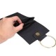 Universal Multi-layer Denim Copper Ring Rabbit Messenger Bag Phone Wallet for Phone Under 5.7-inch