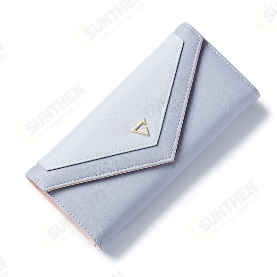 Universal Multi-layer Envelope Design Long Purse Phone Wallet Clutch Bag For Phone Under 5 inches