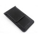 Universal Multifunctional Leather Phone Bag Metal Hook Waist Bag for Phone Under 5.5 inches