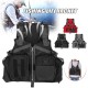 Universal Size Comfortable Breathable Outdoor Fishing Jacket Vests with Phone Storage Pockets Keys Wallet Bag for Adult