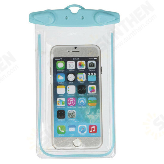 Universal Waterproof Fluorescent Under Water Pouch Case Cover For Mobile Phones Universal Waterproof Fluorescent Under Water Pouch Case Cover For Mobile Phones