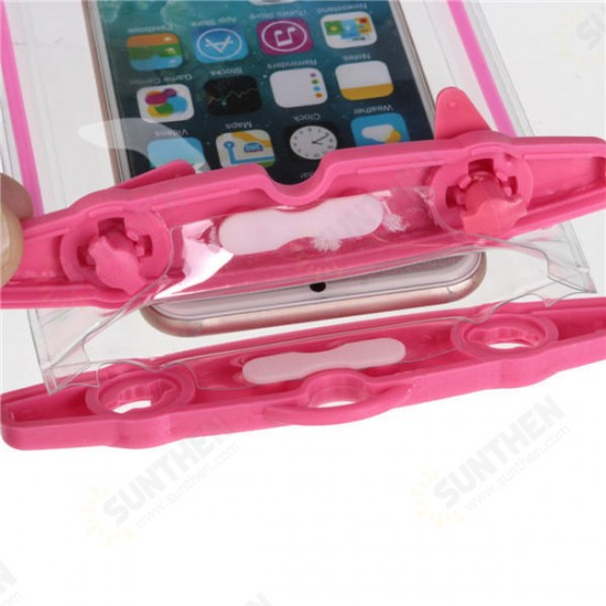 Universal Waterproof Fluorescent Under Water Pouch Case Cover For Mobile Phones