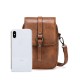 Vintage Large Capacity Phone Bag Crossbody Bag Shoulder Bag With Detachable Strap