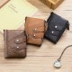 Vintage RFID Anti-Theft Large Capacity with Multi-Card Slots Genuine Leather Men Foldable Wallet