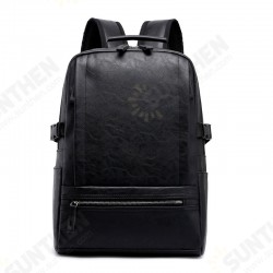 Vintage Waterproof Large Capacity PU Leather Macbook Tablet Storage Bag Office Work Unisex Backpack Vintage Waterproof Large Capacity PU Leather Macbook Tablet Storage Bag Office Work Unisex Backpack