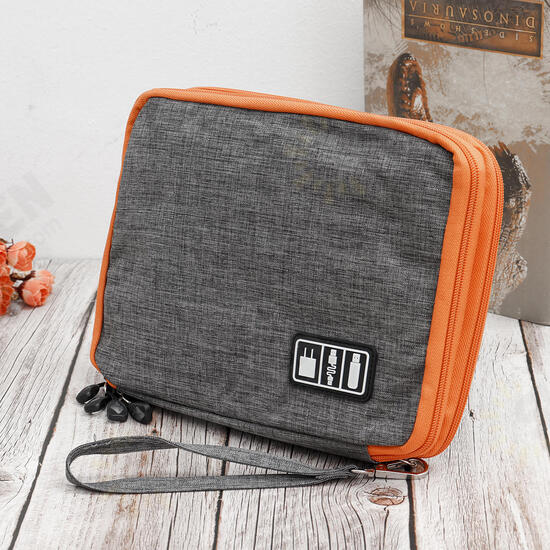 Waterproof Digital Accessories Storage Bag USB Data Cable Earphone Wire Flash Drive Pen Power Bank Travel Storage Bag