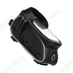 Wheelup 6.5 inch Waterproof Bicycle Bag Touch Screen MTB Road Bike Top Tube Frame Handlebar Bag Cycling Pouch Wheelup 6.5 inch Waterproof Bicycle Bag Touch Screen MTB Road Bike Top Tube Frame Handlebar Bag Cycling Pouch
