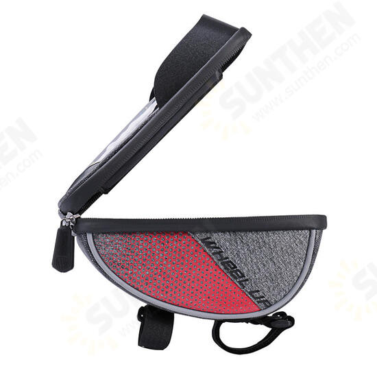 Wheelup Outdoor Touch Screen Waterproof Reflective Edge Bicycle Handlebar Protective Storage Bag