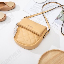 Women Argyle Pattern Multi-Pocket Mobile Phone Storage PU Leather Crossbody Shoulder Bag Women Argyle Pattern Multi-Pocket Mobile Phone Storage PU Leather Crossbody Shoulder Bag