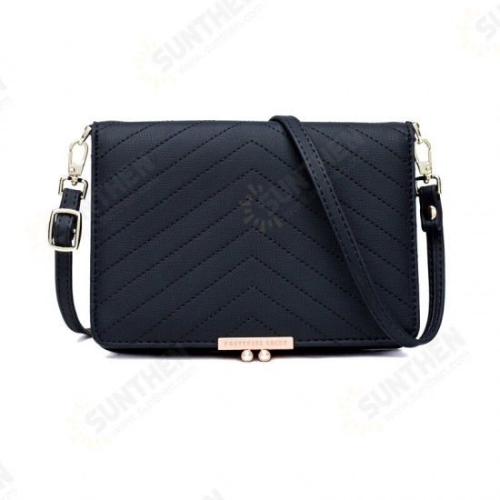 Women Fashion Casual PU Leather with Multi Card Slots Female Crossbody Phone Bag Shoulder Bag Travel Messenger Bag Gift to Girl Friend