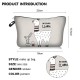 Women Fashion Travel Portable Makeup Wash Mobile Phone Storage Bag Handbag