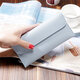 Women Litchi Pattern Solid Color Card Slot Wallet Bag Purse Handbag For Smartphone iPhone Samsung Women Litchi Pattern Solid Color Card Slot Wallet Bag Purse Handbag For Smartphone iPhone Samsung