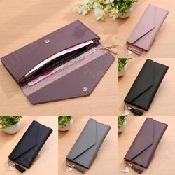 Women Long Purse Multi Card Slots PU Leather Phone Wallet Envelope Clutch Bags Women Long Purse Multi Card Slots PU Leather Phone Wallet Envelope Clutch Bags