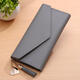 Women Long Purse Multi Card Slots PU Leather Phone Wallet Envelope Clutch Bags