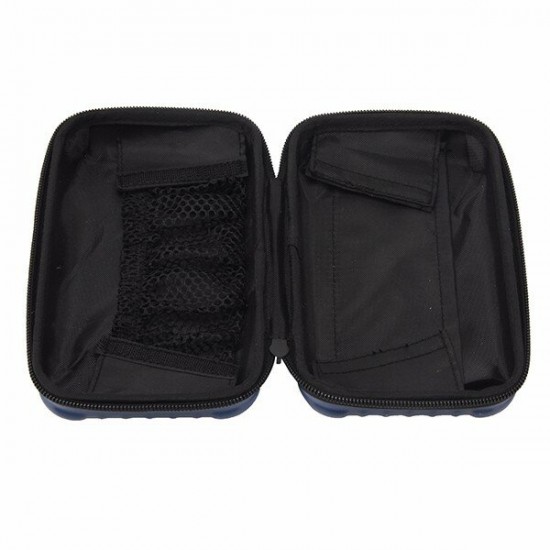 Women Portable Suitcase Design Waterproof PC Cosmetics Storage Box Washing Bag Protective Case Cover Handbag