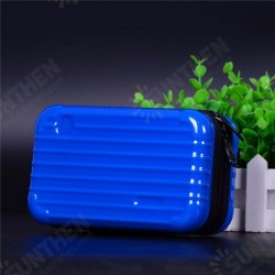 Women Portable Suitcase Design Waterproof PC Cosmetics Storage Box Washing Bag Protective Case Cover Handbag Women Portable Suitcase Design Waterproof PC Cosmetics Storage Box Washing Bag Protective Case Cover Handbag