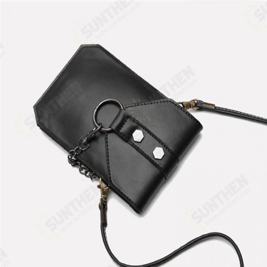 Women Small PU Leather Handbag Satchel Messenger Cross Body Shoulder Bag Purse