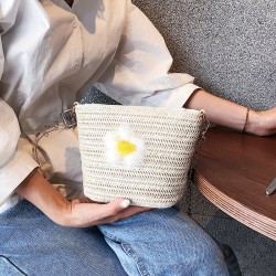 Women Summer Beach Phone Beauty Storage Chain Crossbody Shoulder Bag Women Summer Beach Phone Beauty Storage Chain Crossbody Shoulder Bag