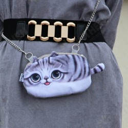 Women's Cat Face Shoulder Bag Crossbody Bag Phone Bag Coins Bag For iPhone Samsung Huawei Xiaomi Women's Cat Face Shoulder Bag Crossbody Bag Phone Bag Coins Bag For iPhone Samsung Huawei Xiaomi