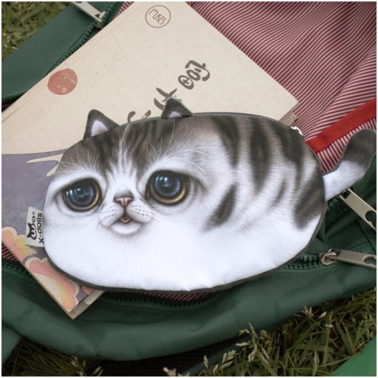 Women's Cat Face Shoulder Bag Crossbody Bag Phone Bag Coins Bag For iPhone Samsung Huawei Xiaomi