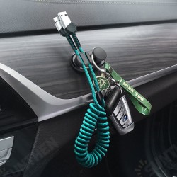 [ 2Pcs] Desktop Data Cable HUB Storage Computer Cable Organizer Silicone Self-adhesive Cable Storage