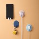 1PC Multifunctional Strong Adhesive Hook Phone Cable Power Plug Socket Organizer Hanger Cellphone Holder Kitchen Bathroom Wall Mounted Hooks