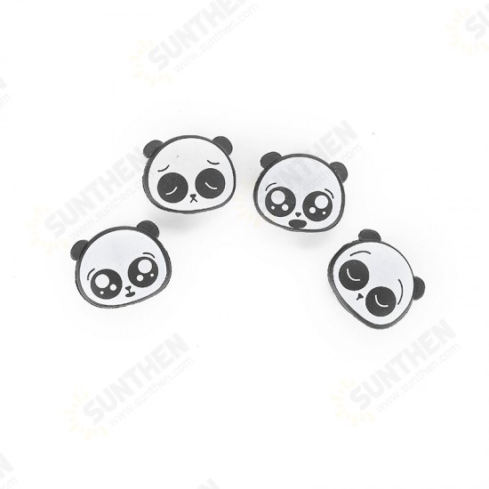 2Pcs Cute Mini Panda Pattern Multi-function Two-way Winding Desktop Tidy Management Cable Organizer Winder