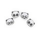 2Pcs Cute Mini Panda Pattern Multi-function Two-way Winding Desktop Tidy Management Cable Organizer Winder