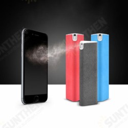 30ML Phone Disinfection Universal Portable 2 In 1 Screen Cleaner Spray With Wiping Cleaning Cloths For Mobile Phone 30ML Phone Disinfection Universal Portable 2 In 1 Screen Cleaner Spray With Wiping Cleaning Cloths For Mobile Phone