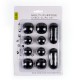 10PCS/ Set Pure Soft TPR Desktop Wire Organizer Neat Arrangement Headphone USB Charger Computer Cable Clips Holder Cord Management