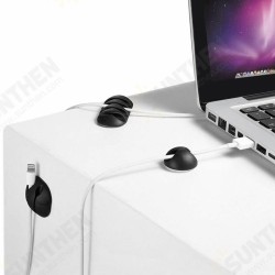 10pcs Multifunctional TPR Sticky Earphone USB Cable Cord Winder Wrap Desktop Cable Organizer Wire Management Holder 10pcs Multifunctional TPR Sticky Earphone USB Cable Cord Winder Wrap Desktop Cable Organizer Wire Management Holder