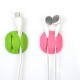 10pcs Multifunctional TPR Sticky Earphone USB Cable Cord Winder Wrap Desktop Cable Organizer Wire Management Holder